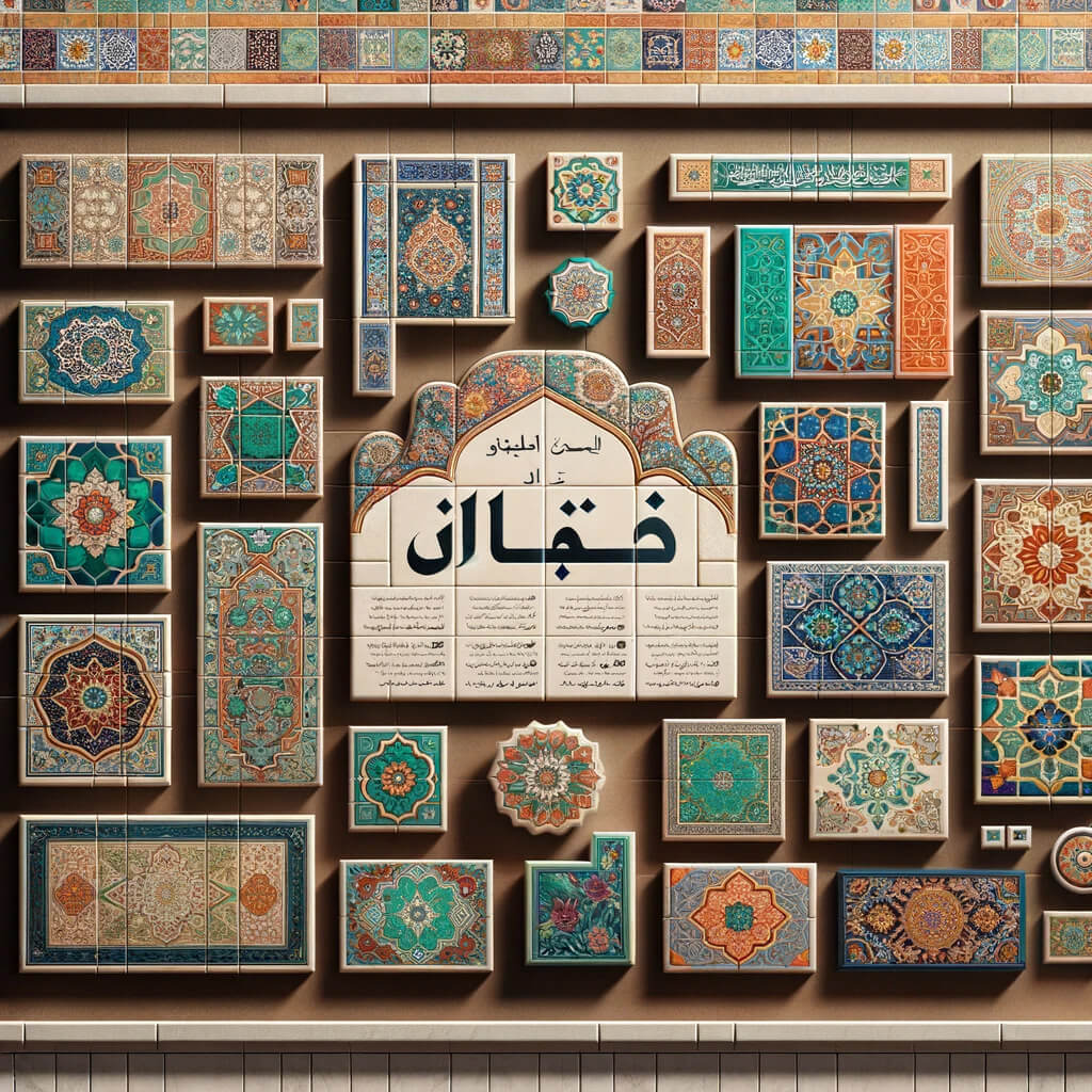What are Arabic tiles