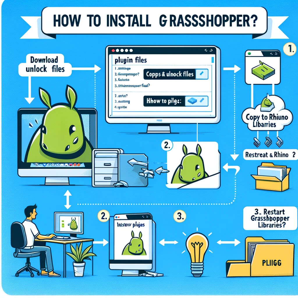 How to install Plugins for Grasshopper